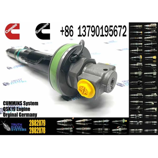 4964170 Diesel QSK19 Engine Common Rail Fuel Injector 4955524 2867149 4955527 2882079 4964173