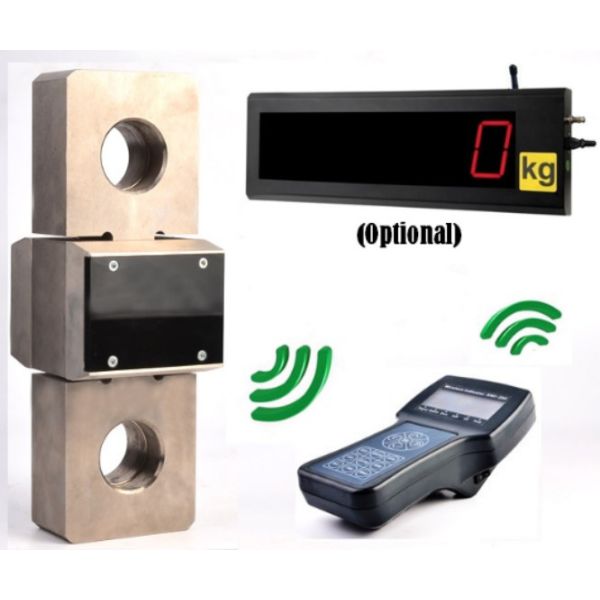 Quality 100t Industrial Weighing Wireless Dynamometer Crane Hoist  Load Cell wholesale