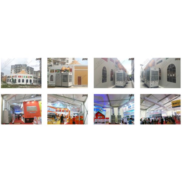 Outdoor Event Industrial Central Tent Air Conditioner , 25 Ton Packaged Tent AC Unit