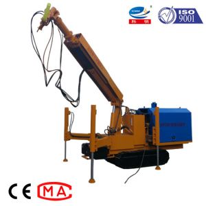 Tunnel Construction Concrete Shotcrete Machine Wet Mix 11m Max Spraying Width