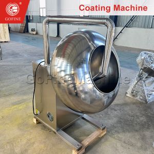 Candy Peanut Chocolate Coating Pan Machine And Polishing Machine