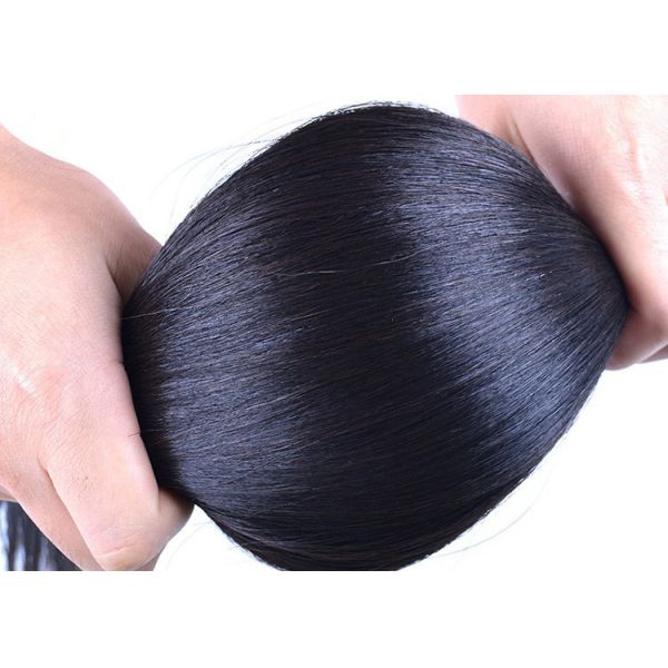 Quality Glossy Straight Brazilian Hair Weave Good Feeling Without Chemical Process wholesale