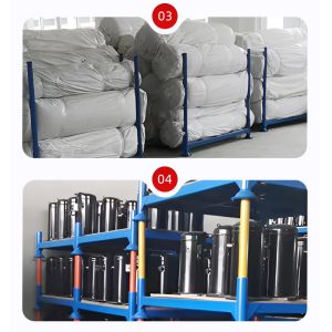 Stackable Mild Steel Warehouse Storage Rack Customized Color