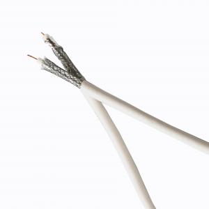 China AL Foil Shielded RG11 30V Insulated Coaxial Cable , 1.63mm RG11 Coaxial Cable on sale