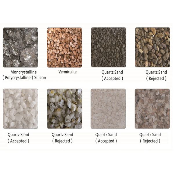 Large Particle Quartz Sorting Machine , Optical Stones Sorting Machine