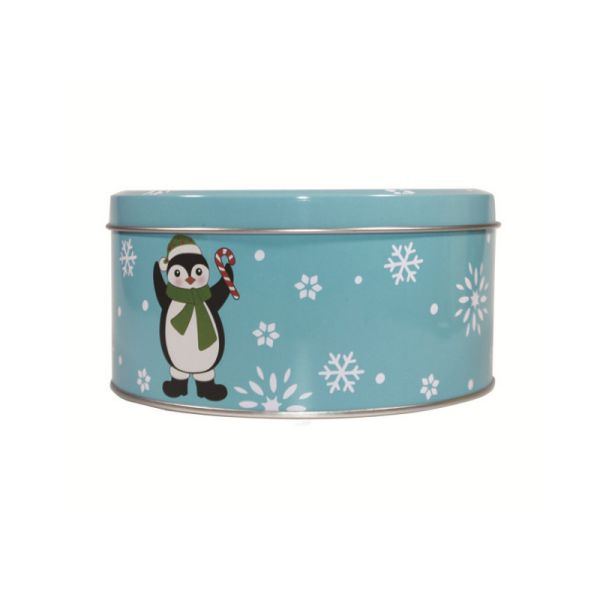 Custom Printed Food Grade Metal Tin Box Candy Cake Storage