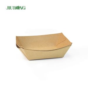 ODM Biodegradable Disposable Paper Serving Trays 175cm length Custom logo