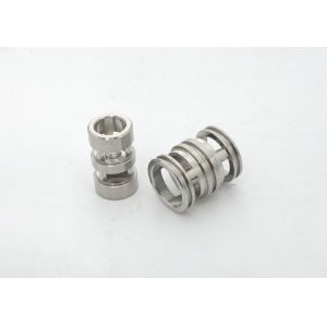 Stainless Steel Square / Cylindrical CNC Machined Components Anodized / Polished