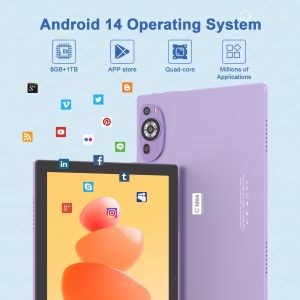 C Idea 10 inches Android 14 Educational Tablet 512GB for Students with SIM