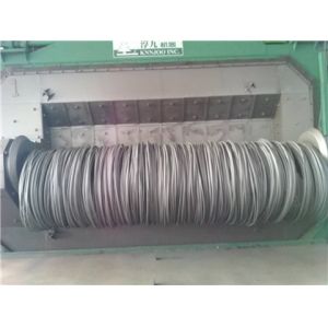 1400mm Wire Rod Coil Short Blast Machine Surface Scales On The Rolled Steel