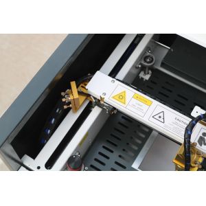 CNC Laser Cutting And Engraving Machine With CO2 Laser Tube For Textile Wood