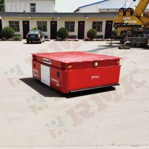 Heavy Duty 15 Tons Battery Platform Trolley For Mold Handling