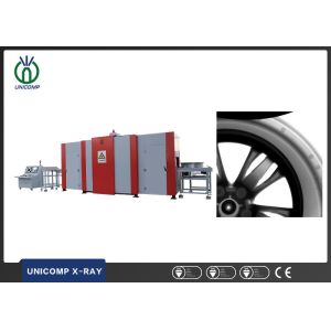 China Fully Automatic Online NDT X Ray Equipment For Automotive Aluminum Alloy Wheel Hub on sale
