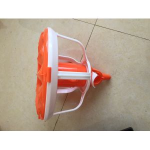 Floor Raising Deep Litter System Chicken Feed Pan In Poultry
