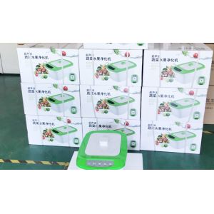 China Benchtop Home Vegetable Washing Machine / Vegetable And Fruits Cleaning Machine on sale