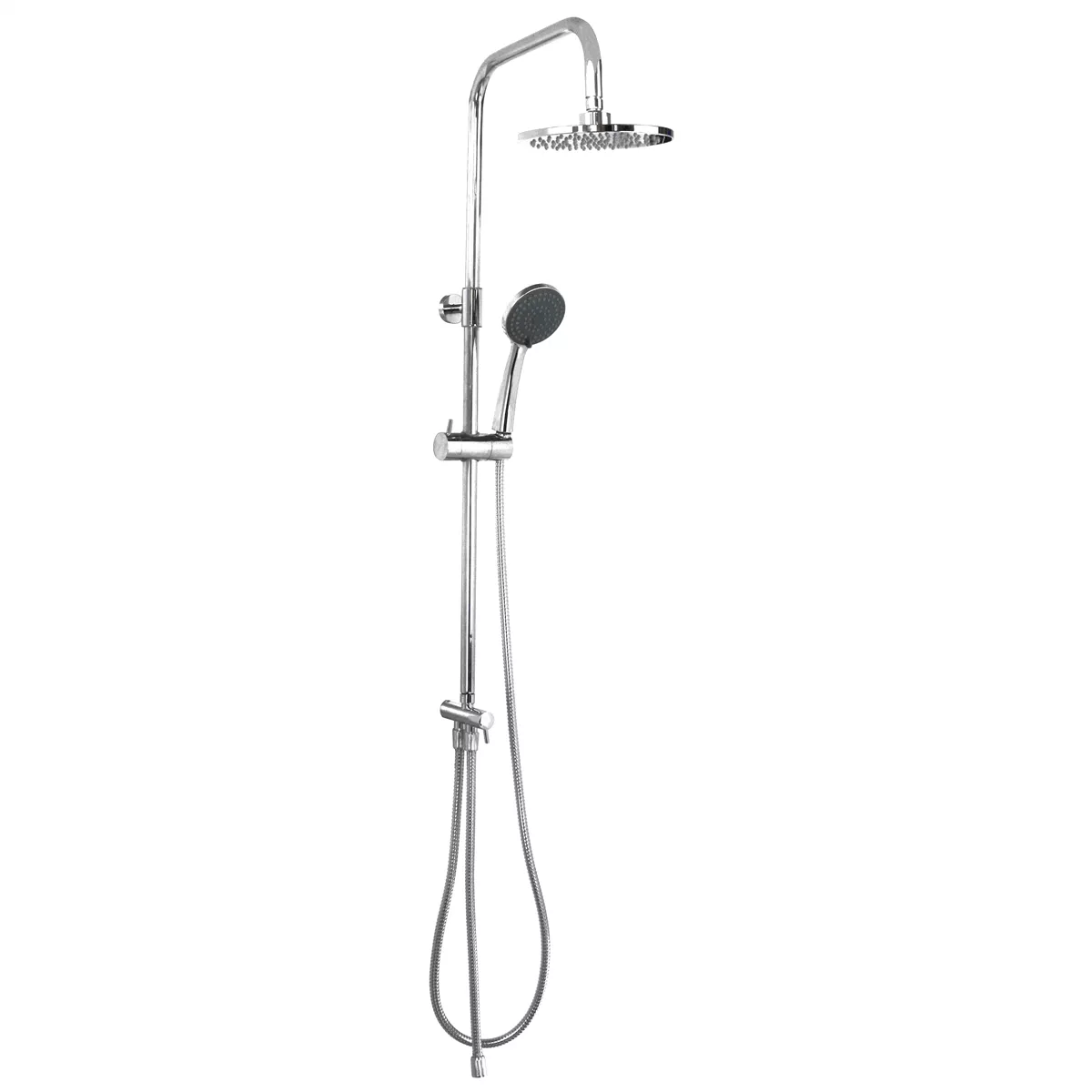 Single Handle Cold And Hot Water Shower Faucet Round Design Bathroom Shower System