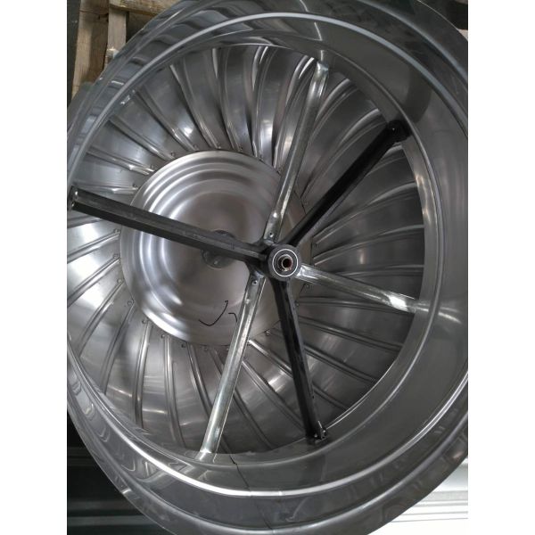 Source Factory Stainless Steel Roof Ventilating Fan Without Power Wind Drive Poultry Pig Farm Turbine Roof Exhaust Fans