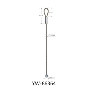 Adjustable Gripper Led Panel Light Suspension Kit With Three Stopper Legs