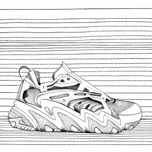 Non Slip Comfortable Custom Women's Sneakers Mesh Leather