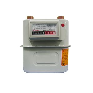 G1.6 / G 2.5 / G4 Wireless Prepaid Gas Meter , LoRa Hybrid Gas Meter