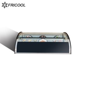 Automatic Defrost System Commercial Deli Refrigerator 70 Liters