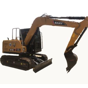 Cheap 41.1 kw Engine SANY SY75C Pro Excavator Excellent Working Performance Guaranteed for sale