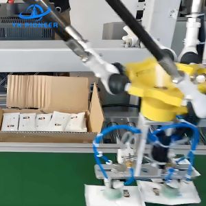 High Flexibility Spider Arm Case Packer Machine With 30-120 Packs/Min Speed