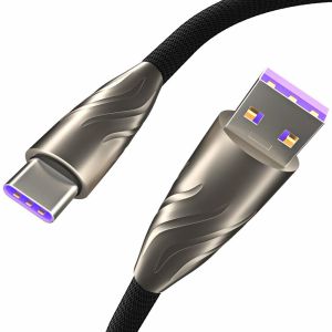 6.6Ft/2.0m 5A USB A to USB-C Fast Charging Data Cable Compatible with Huawei P20