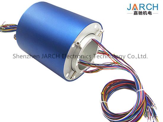 Quality JARCH Slip Ring Through Bore Define Slip Ring 80mm 500RPM Speed for Routing Hydraulic or Pneumatic Lines wholesale