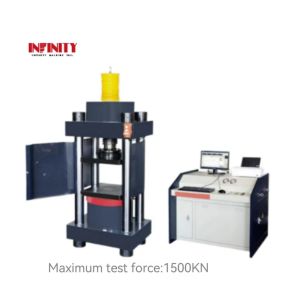 Lab Full Automatic Micro Electro-hydraulic Servo Compression Testing Machine