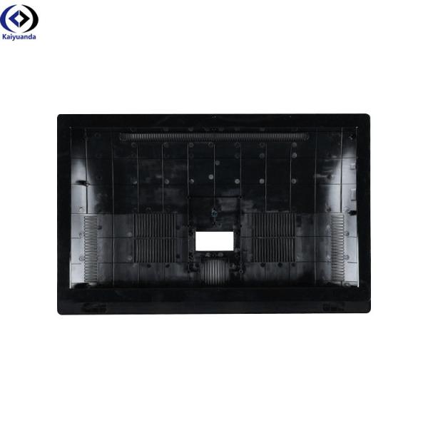 Quality Gloss Surface Black ABS Injection Molding Components For Computer Back Shell wholesale