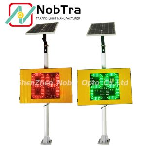 Professional Solar Radar Traffic Signal Hoop Install Ce Certification IP54