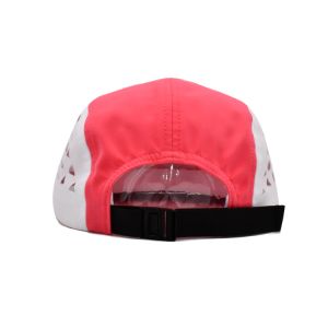Duck tongue cap color patchwork 5-page panel camper cap flat brim