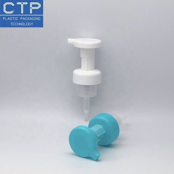 Customizable Bottle Foam Pump With White Pump Color Transparent Tube 43/400