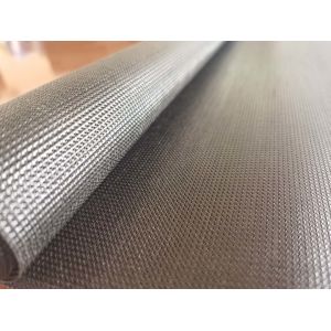 Green Black 220gsm PVC Shade Net Fabric Insect Prevention