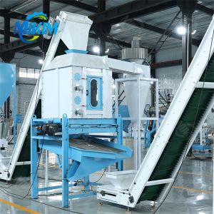 China For breeding and feed mills, this is a new type of fully automatic feed pellet production line with low cost, high profit and simple operation. on sale