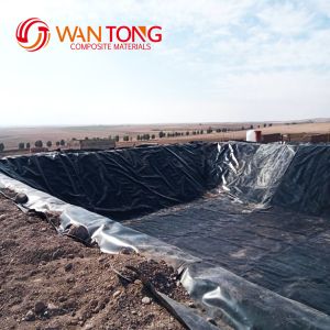 Artificial 0.5mm HDPE Geomembrane For Lake Liner Onsite Training
