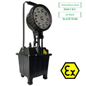 ATEX Approved Explosion Proof Equipment IP65 10X3W Customizable