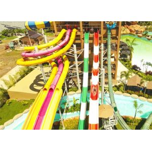 Side - By - Side Speed Anti - Fade Adult Water Slide
