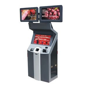 26'' Three Screen SDK Self Service Kiosk Outdoor Digital Kiosk For Bank