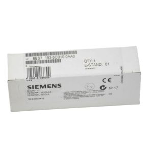 Cheap SIEMENS 6ES7193-5CB10-0AA0 SIMATIC DP, TERMINAL MODULE TM-E30C44-IS FOR ET200IS, FOR HOLDING ELECTRONIC MODULES, SPRING-TYPE TERMINALS for sale