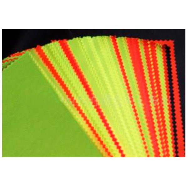 Quality Red Fluorescent Fabric Water Oil Resistance Combed Yarn Type For Clothing wholesale