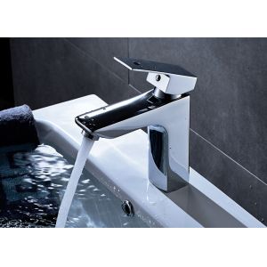 Free Swivel Zinc Handle Bathroom Basin Faucets ROVATE With Saving Water Spout
