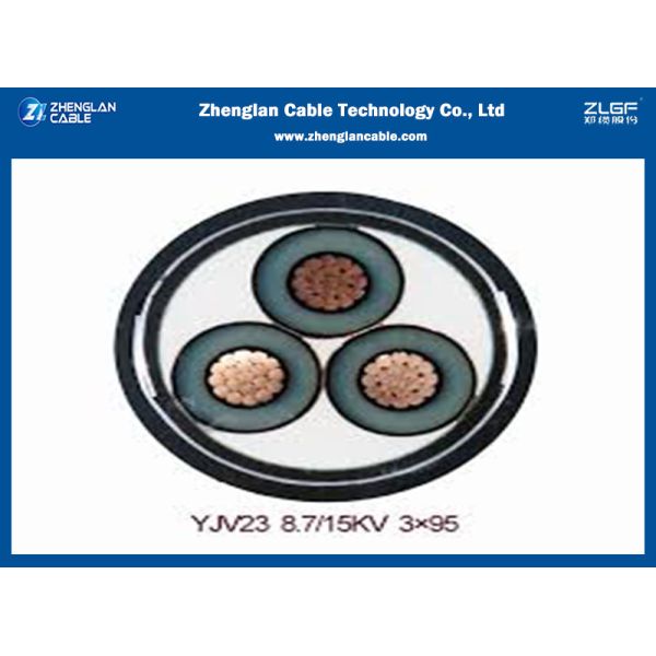 3 Core Medium Voltage Power Cables Copper Wire CU/XLPE/STA/PVC Electrical Cable Armored