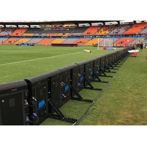 P10 Stadium LED Screens Advertising Boards High Consistency Heat Dissipation
