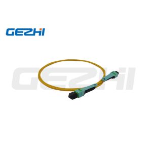 Cheap 12 - 144 Core OS2 Optical Fiber Patch Cord MTP/MPO Trunk Cabe For FTTX for sale