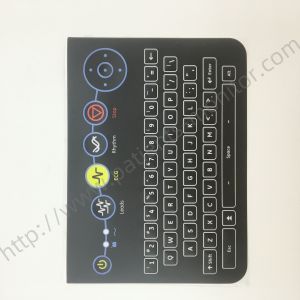 GE MAC2000 ECG Machine Keypad With ECG Button Film Assembly Parts Replacement