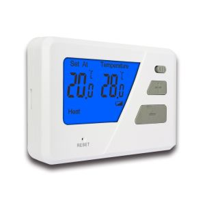 Load Rating 6 2A Wireless PTAC Thermostat Incorporating Receiver 230VAC 50HZ