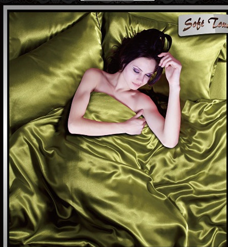 Quality Super Soft Satin Microfiber Bed Sheet Set in White/Gray/Beige/Blue wholesale