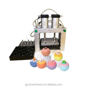 Customized Bath Bombs Press Machine for Personal Care Diameter of Briquette 10